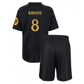 Real Madrid Toni Kroos #8 Rezervni Dres za Dječji 2023-24 Kratak Rukavima (+ kratke hlače)